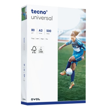 inapa tecno copy paper Universal A3 80 g 500 sheets
