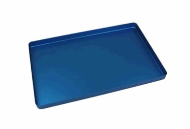 Euronda Norm Ladebodem Ongeperforeerd Blauw