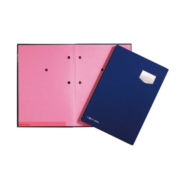 Pagna signature book de Luxe A4 10 compartments blue