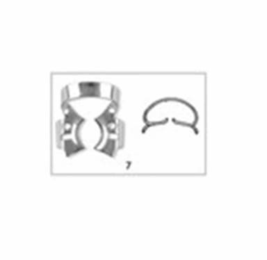 Hager & Werken Pasrubber Damklem (7 stuks)