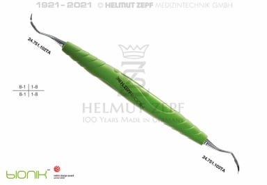 HELMUT ZEPF Bionik Sikkel Scaler Taylor 2-3 Geel