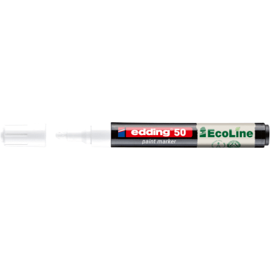 edding paint marker EcoLine 2-3 mm bullet tip white