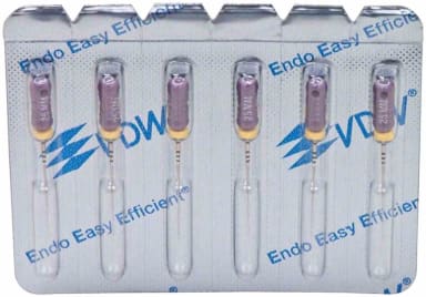 VDW C-Pilot Steriele Vijlen 010 25mm (6 stuks)