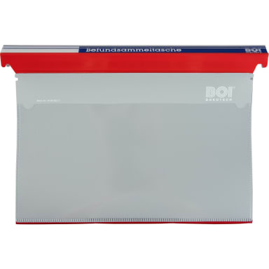 BOI findings folder clip 2 covers red