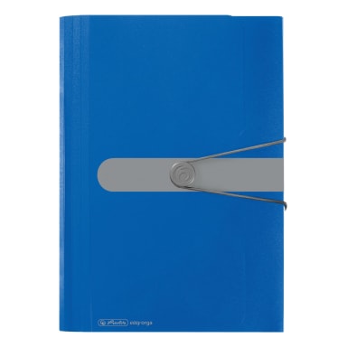 Herlitz expanding file easy orga to go A4 12 compartments PP blue