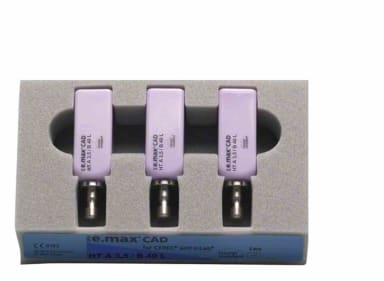 Ivoclar IPS e.max CAD Cer/inLab HT A3.5 B40L (3 stuks)