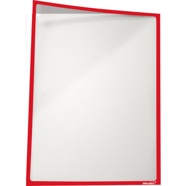 Ultradex info pocket A4 magnetic 5 pieces red