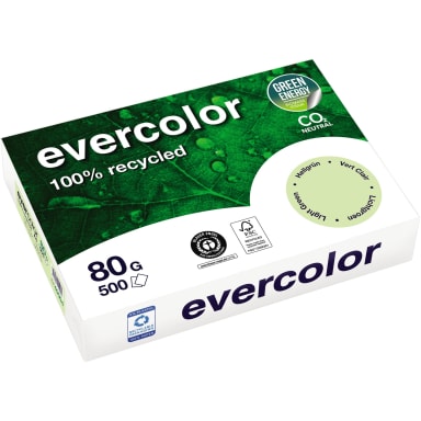 Clairefontaine copy paper A4 80 g recycled 500 sheets light green