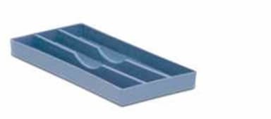 ZIRC Dental Products Kastlade 3 Lange Vakken Blauw