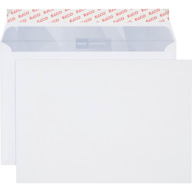 Elco envelope Office B5 without window peel & seal 10 pieces white