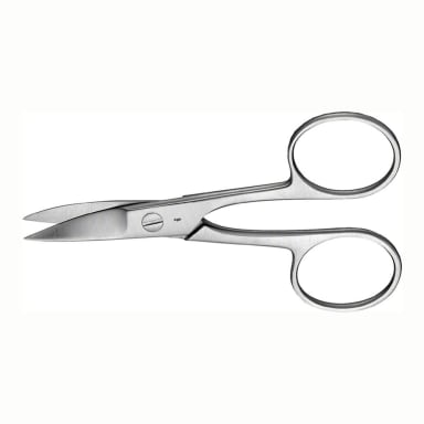 Nagelschere 90mm gebogen