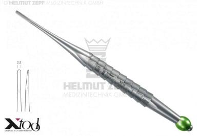 HELMUT ZEPF X-Luxa Gereedschap 2,5 mm Recht