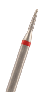 Diamant Flamme Körnung: Rot (fein, 1 Packung á 5 Stück)