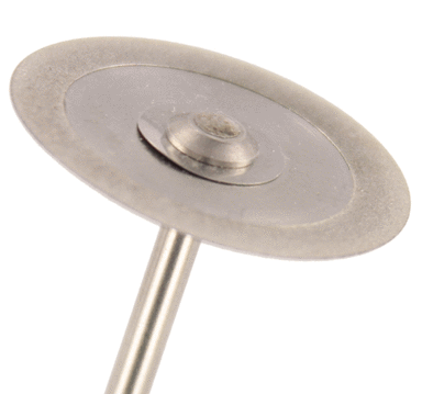 Diamantscheibe (0.14 mm) Körnung: Gelb (extra-fein, 1 Packung á 1 Stück)