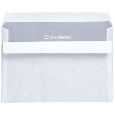 Soennecken envelope C6 75 g without window self-adhesive wood-free 1,000 pieces white