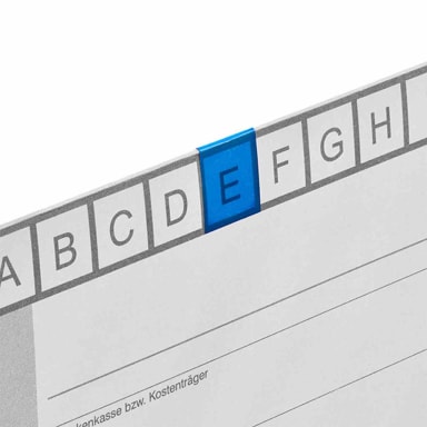 ABC-Signal-Etiketten blau 1000St