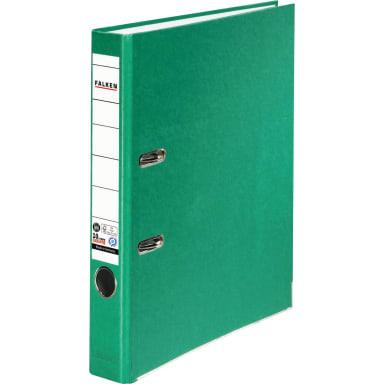 Falken ring binder Recycolor A4 50 mm paper green