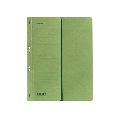 Falken eyelet file A4 half cover official binding green