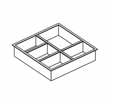 MEDIADENT Lade-inzetstuk VH12E-80 (5 pcs)