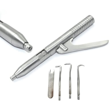 Crown Remover with 4 Attachments