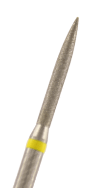 Diamant Flamme Körnung: Gelb (extra-fein, 1 Packung á 5 Stück)