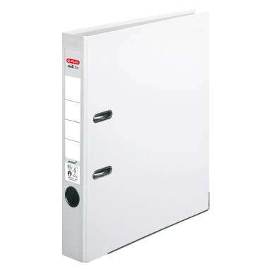Herlitz ring binder maX.file protect A4 50 mm PP white
