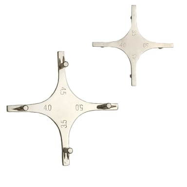 Bracket Positioning Gauge, 0.22" Slot
