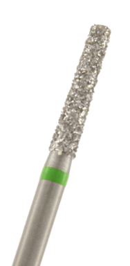 Diamant konisch Kante rund Körnung: Grün (grob, 1 Packung á 5 Stück)