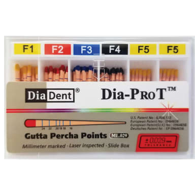 DiaDent Dia-ProT Gutta Percha (mm-Gemarkeerd)