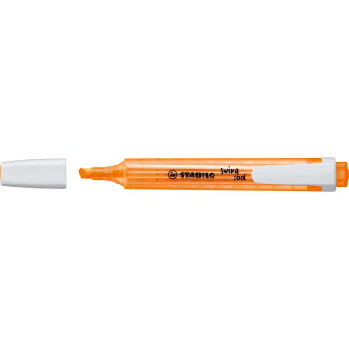 Stabilo highlighter swing cool 1-4 mm chisel tip orange