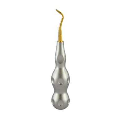 Root Elevator, Left, 2 mm, With Gold Tip
