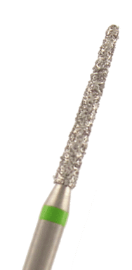 Diamant Torpedo konisch Körnung: Grün (grob, 1 Packung á 5 Stück)