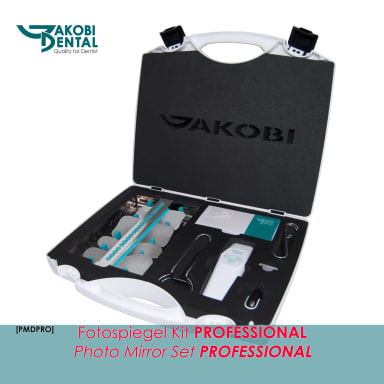 PM-Demister Kit PROFESSIONAL consist. of: PMD with mirrors # 03, 04, 05, 06, ventilation & lighting, retractors, lithium battery (3,7V / 900mAh),