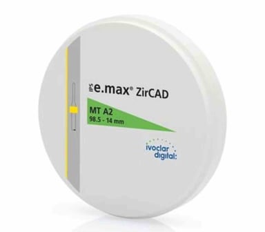 Ivoclar IPS E.max® ZirCAD MT 14mm A2