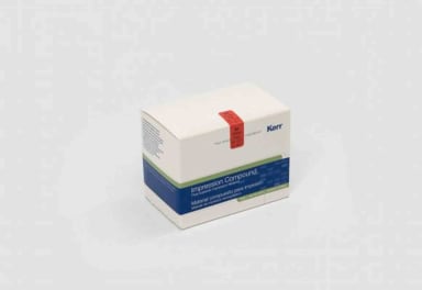 Kerr Impression Compound Platten Red