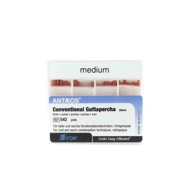VDW Gutta-Percha Staafjes 542/M Roze