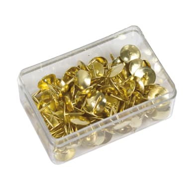 Soennecken drawing pin 9.5 mm metal-capped 100 pieces