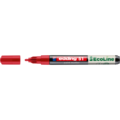 edding paint marker EcoLine 1-2 mm bullet tip red