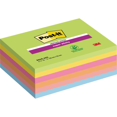 Post-it Haftnotiz Super Sticky 203x152 mm 6x45 Blatt