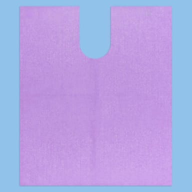 Euronda Monoart Bib Up! Patient Capes Purple