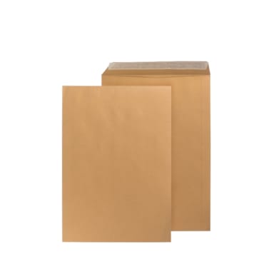 Posthorn mailing bag B4 110 g without window peel & seal 250 pieces brown
