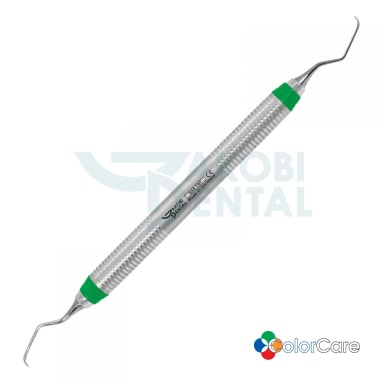 Gracey Curette 7/8, MINI, ColorCare handle # 7, Colour: grey, stainless steel