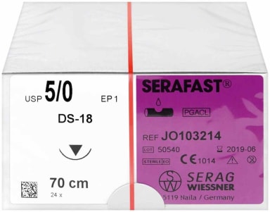 Serag Wiessner Serafast ca. EP1,5 DS18 4/0 2Dtz