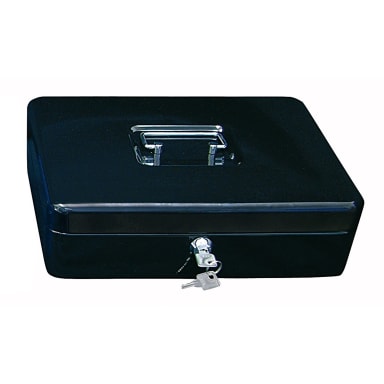 Wedo cash box 30x24x9 cm size 4 black