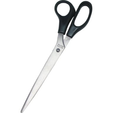 Wedo scissors 25.5 cm stainless steel plastic handle black