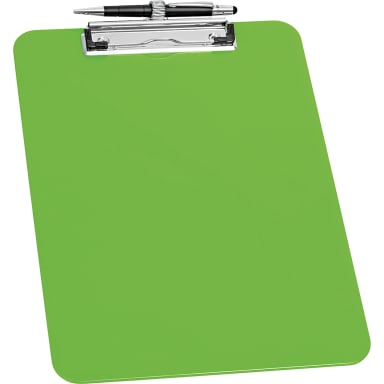 Wedo clipboard A4 pen holder eyelet light green