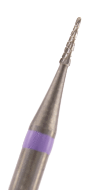 Hartmetall Fissurenbohrer serpentinalverzahnt rund Verzahnung: Serpentinalverzahnt (1 Packung á 5 Stück)