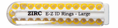 ZIRC Dental Products EZ-ID Markering Rings Groot Geel (25 stuks)