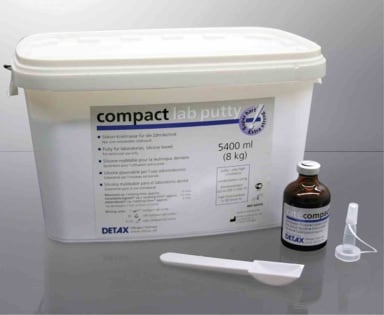 Detax Compact Lab Putty + 5 Pasta Verharder