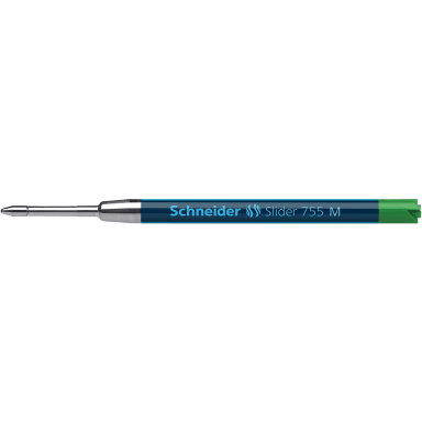 Schneider ballpoint refill Slider 755 M 0.6 mm green